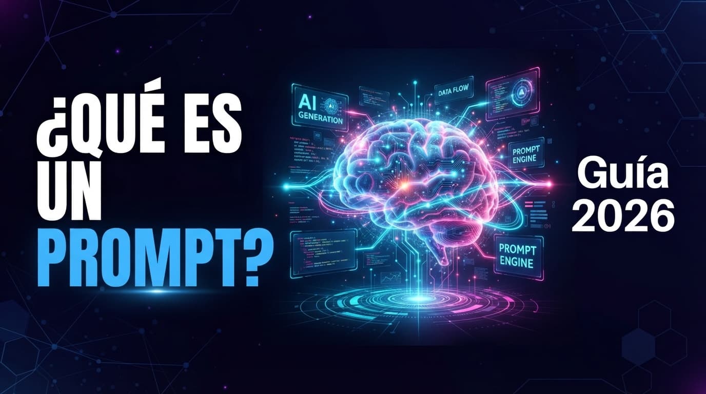 Qué es un prompt y cómo escribirlo bien (guía 2026)
